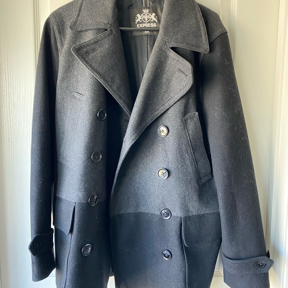 Men’s peacoat